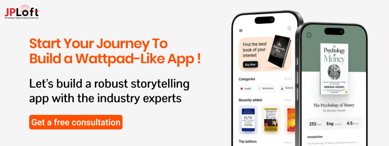 Create an App Like Wattpad CTA